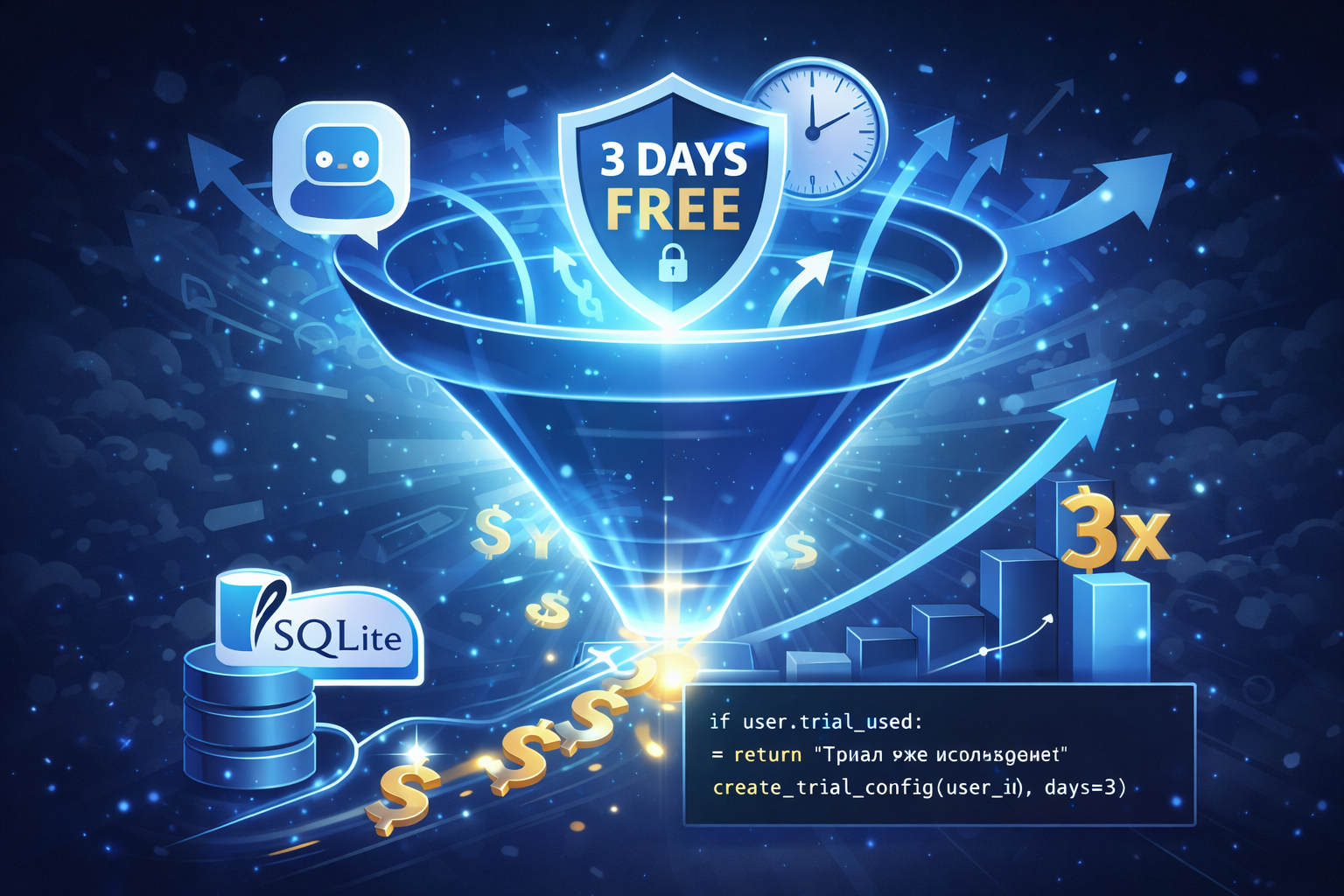 3 дня бесплатно — зачем?