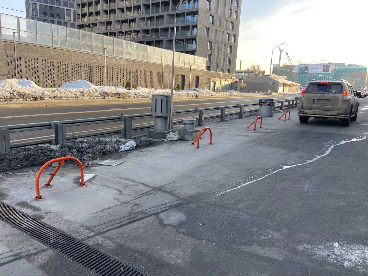 Монтаж ИДН в асфальт